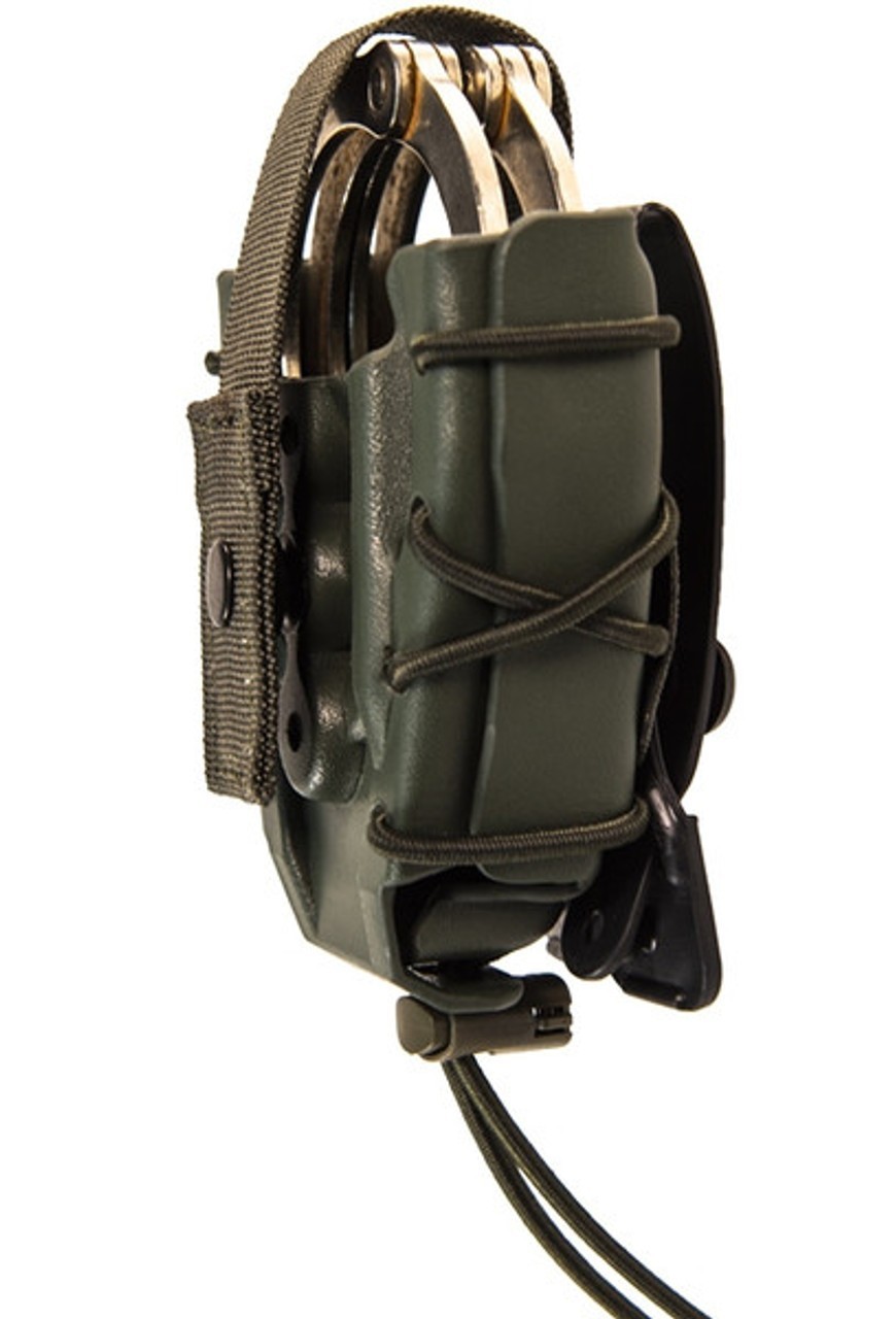 HIGH SPEED GEAR KYDEX HANDCUFF TACO, OD GREEN