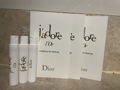Dior J'adore L'OR Essence de Parfum, Spray Sample 3pcs/1ml-0.03fl oz