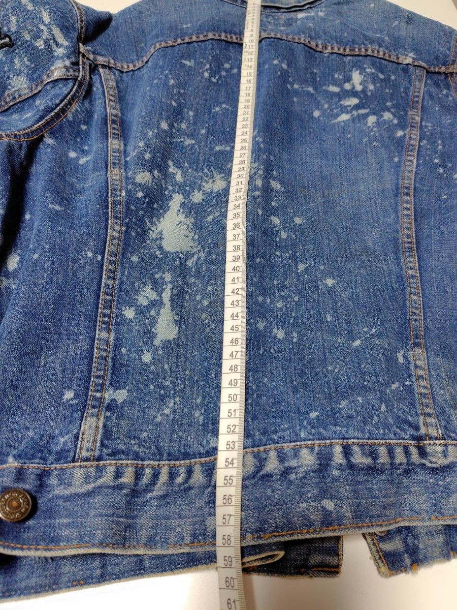 APPLEBUM vintage denim jacket patchwork damage pr… - image 17