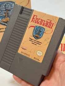 Faxanadu (Nintendo NES) - CIB/Complete - Cleaned, Tested, & Working - Nice!
