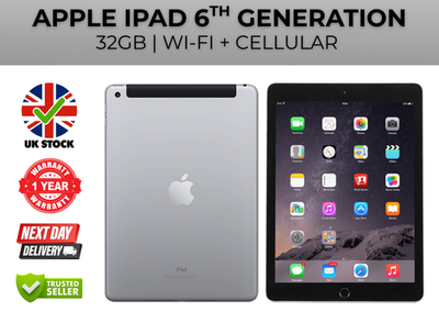 Apple iPad 6th Gen 32GB 9.7