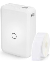 D110 Series Smart Label Printer - White: High-Performance Label Printing