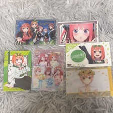 The Quintessential Quintuplets Official Card Set Nakano Sisters Near Mint