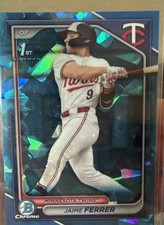 2024 Bowman Chrome Draft Sapphire Edition - Jaime Ferrer #BDC-167 (RC)