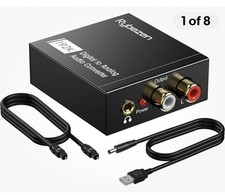 Digital to Analog Audio Converter 192KHz, DAC SPDIF Coaxial Optical...