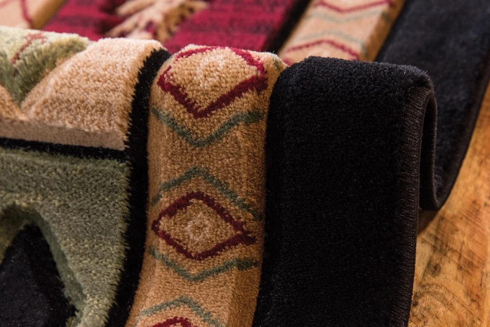 Alfombrilla de puerta 2x4 United Weavers beige con bordes árboles 2055 40426 - abril 2' 7" x 4' 2" Foto 2 de 2