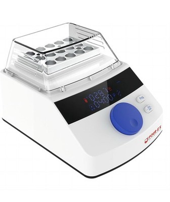 Mini Digital Dry Bath Incubator + Clear Lid Lab Dry Bath Heater Timing Control