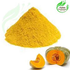 Citrouille moulue en poudre séchée bio Cucurbita courge d'hiver végétale herbe