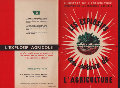 ARBORICULTURE-AGRICULTURE / AGRICULTURAL EXPLOSIVES, employment booklet period 1950