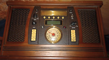 Innovative Technology Model 698 Wooden Turntable CD Recorder Cassette AM/FM