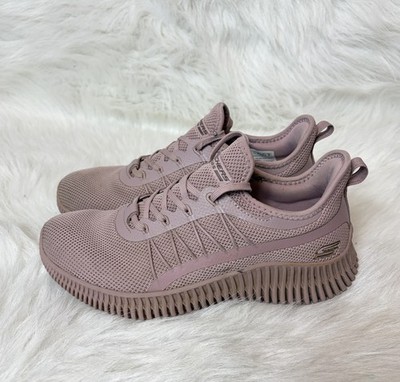 Skechers Bobs  Womens Rose Air Cooled Memory Foam Lace Up Size 7.5 SN 117417TX
