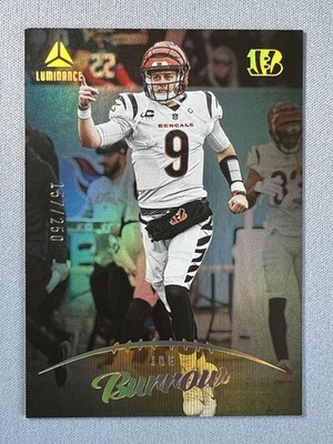 Joe Burrow Gold /250 - 2023 Panini Luminance - Bengals