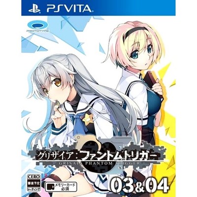 Grisaia Phantom Trigger 03&04 Sony PlayStation Vita NTSC-J CIB Digital Manual