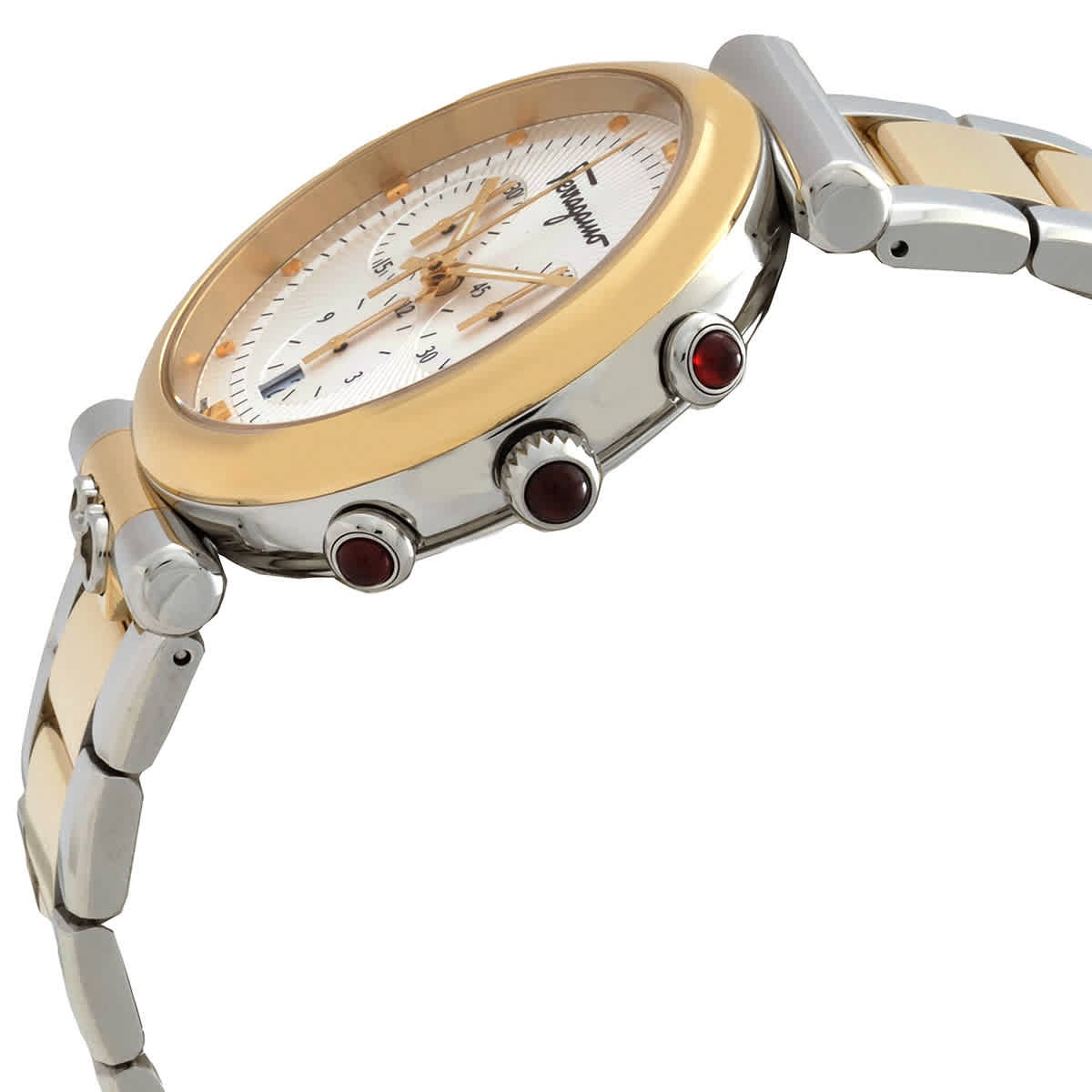 【FERRAGAMO】Ora ムーンフェイズ シリコンベルト ウォッチ 40mm FERRAGAMO Ora Moonphase Silicone Strap Watch, 40mm