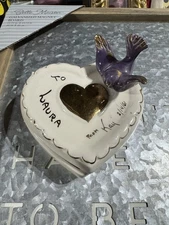 Kay Finch Personalized Valentine’s Day Heart Box