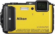 Nikon Digital Camera COOLPIX AW130 Yellow YW