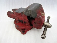 Vintage Sears Dunlap Utility Bench Vise 3.5" Jaws No. 5244 Made in USA