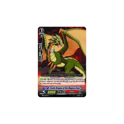 Vanguard TCG card EB09/027ENC Scale Dragon of the Magma Cave Divine Dragon Progr