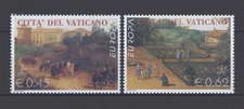 VATICAN CITY - 2004 Classical Paintings: Europa #1267-1268 - VF MNH