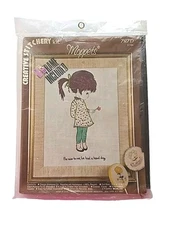Vintage Needlepoint Kit Vogart Crafts 1974 Moppets #787D NOS Unopened 70s