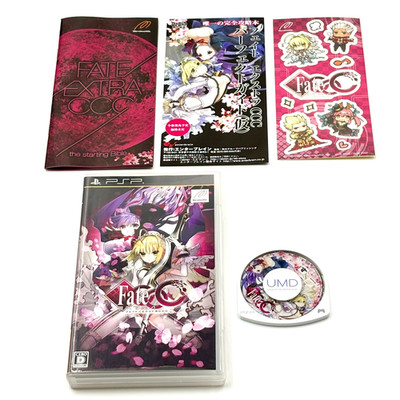 Fate Extra CCC Sony PSP Japan Import Tested Complete Limited Sticker Included