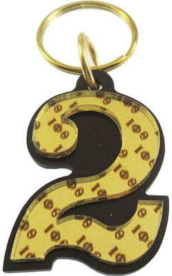 Iota Phi Theta Line #2 Key Chain [Brown - 2.25''T]