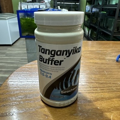 LOT OF 3 X Seachem Tanganyika Cichlid Buffer Raise/Maintain pH of 9.0-9.4 250gm