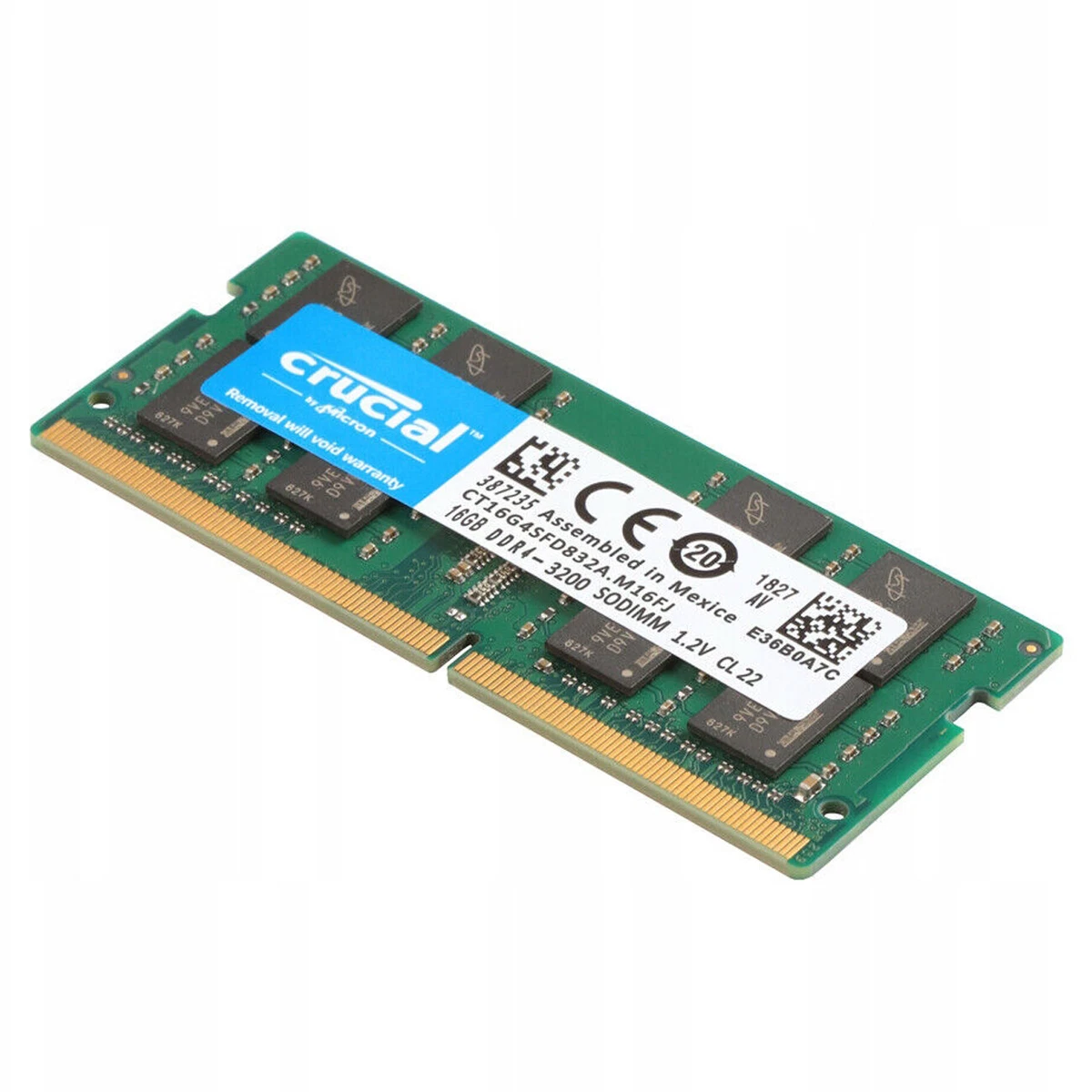 メモリー】 crucial メモリー DDR4 PC4-25600 16GB 2枚組の通販 by