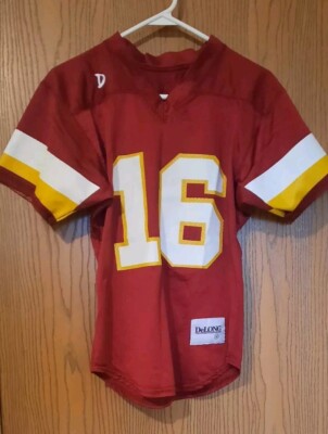 Vintage  Washington Commanders #16 Mesh Jersey Made By Delong Size M
