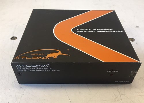 ATLONA AT-HD530 HDMI/DVI to Composite/S-Video Down-Converter - Please Read - Picture 1 of 6