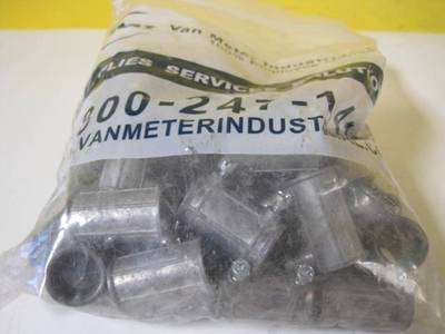 LOT OF 50 BRIDGEPORT 1/2'' ZINC EMT COUPLING 240-DC Coupling 1/2'' New