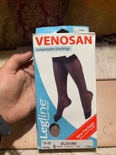 Venosan Legline Nude 15 - 20 mmHg Compression Stockings NIB Closed Toe Small