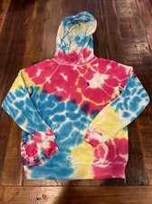 Polo Ralph Lauren Tie Dye Hoodie Sweatshirt French Terry Sz S