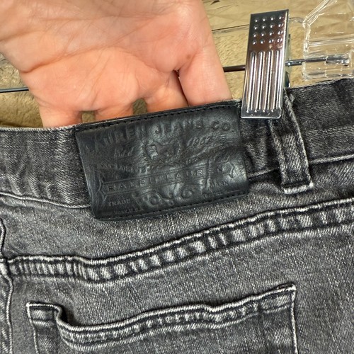 Pantaloncini jeans Ralph Lauren taglio donna 6 neri vita media invecchiati anni 90 grunge - Foto 4 di 12