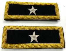 CIVIL WAR US UNION ARMY INFANTRY STAFF 1 STAR GENERAL TUNIC SHOULDER BOARDS