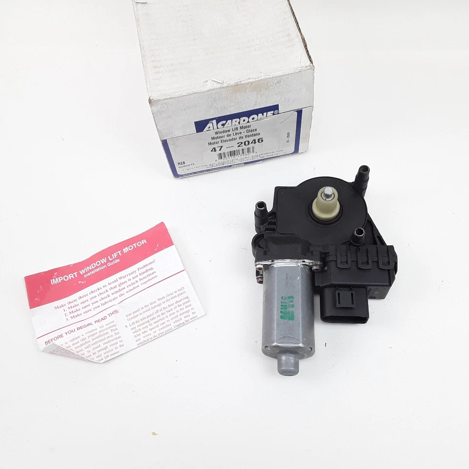 Motor ventana eléctrica delantera derecha Cardone 47-2046 para Audi RS6 A4 S4 1997-2005 Foto 2 de 4