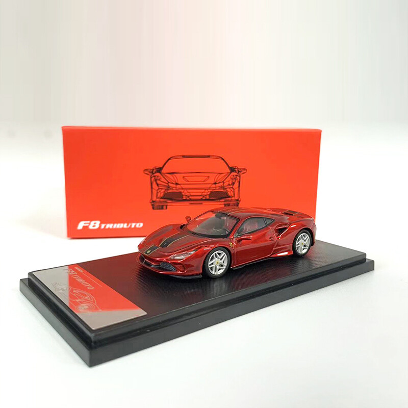 XF 1:64 Model Car Ferrari F8 Tributo Alloy Die-Cast Sport Vehicle Collection