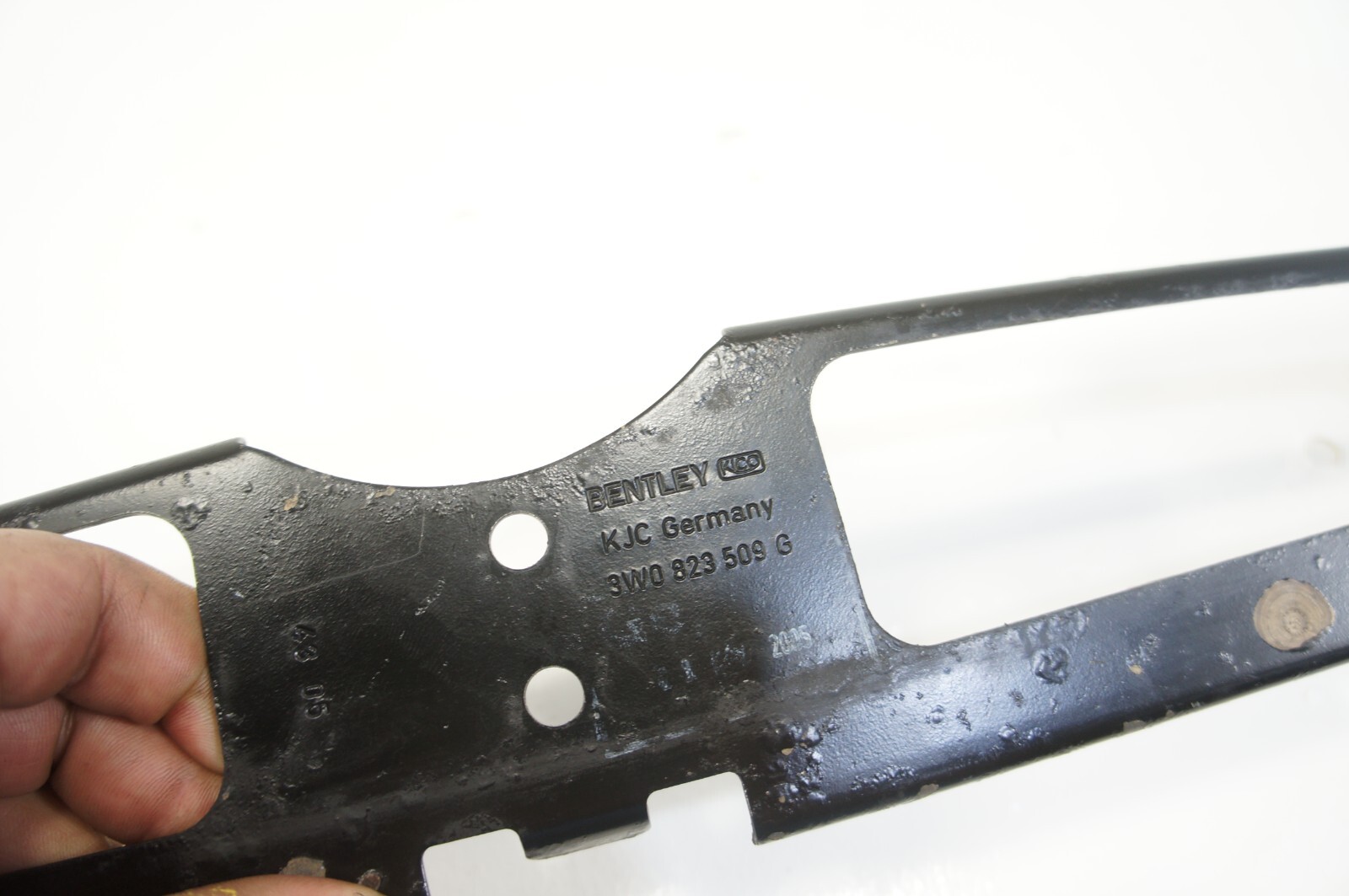 03-12 Bentley Continental Flying Spur GT GTC Hood Bonnet Lock Latch Bracket OEM