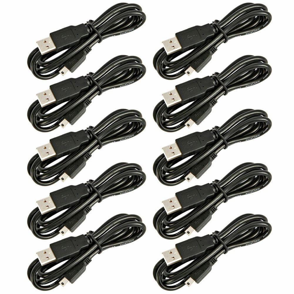 10x USB Data Sync Interface Cable for Canon EOS 1000D, 1100D