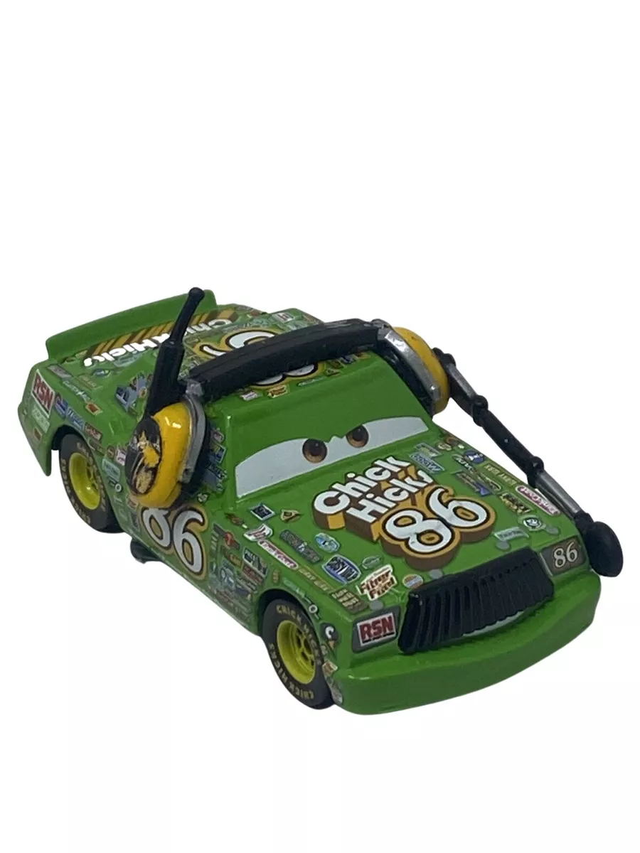 Disney Pixar Cars Diecast Vehicle Chick Hicks 86 Headset Pit Crew Toy Mattel