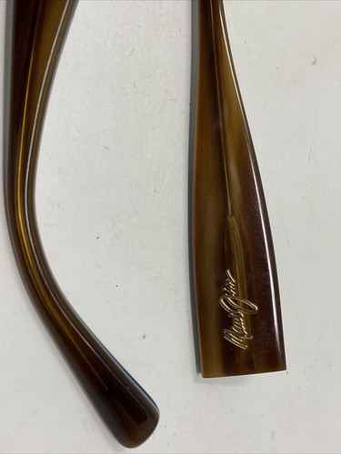 MAUI JIM NALANI MJ 295-03T BROWN TEMPLE ARM PARTS 5748 - Picture 2 of 5