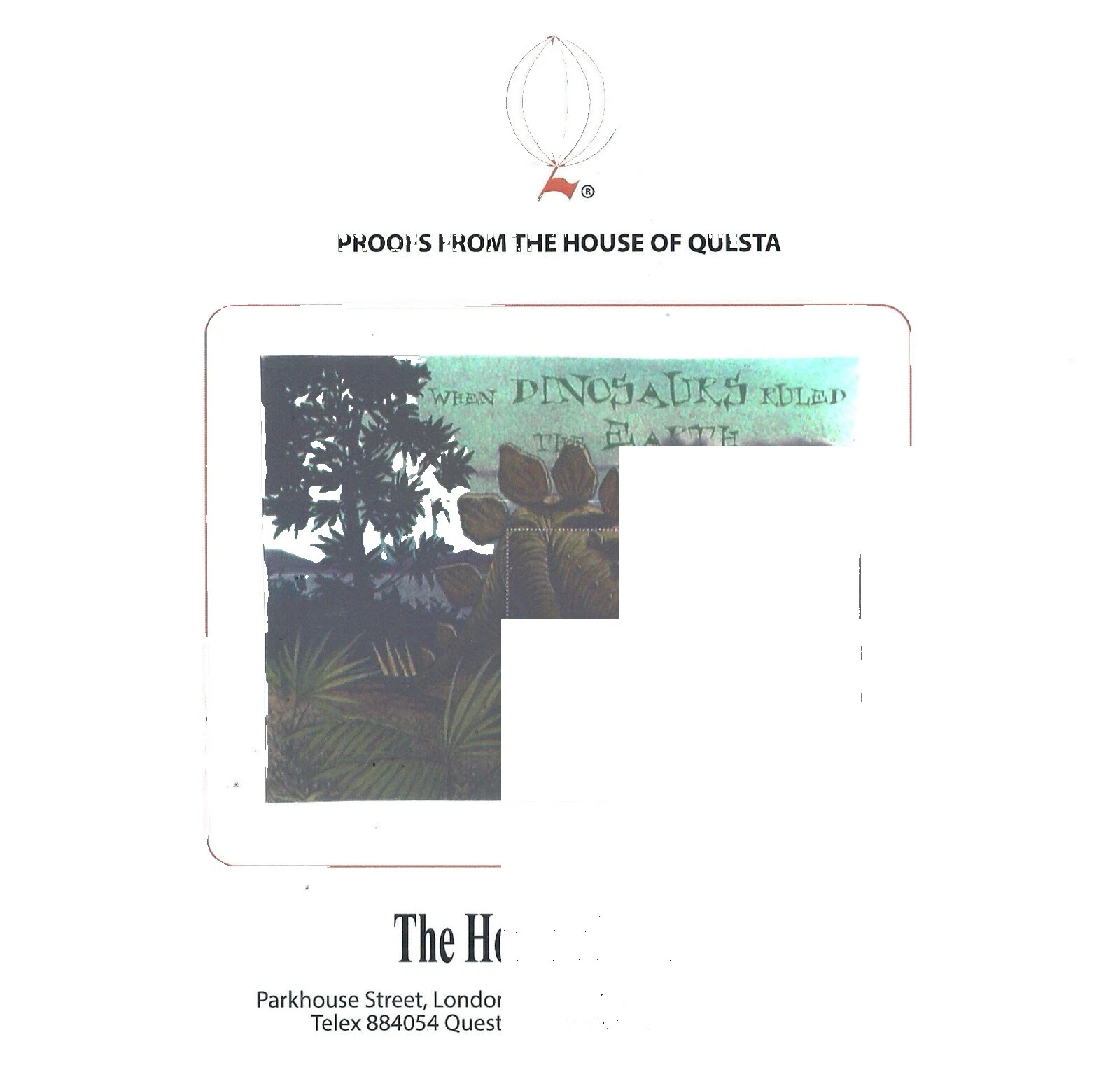 Superb Proof, Essay Topical Postal Stamps