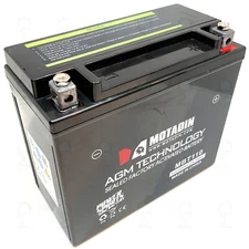AGM BATTERY FOR HARLEY DAVIDSON FXFB FXFBS FAT BOB 2018-2023 FXDFSE CVO FAT BOB 