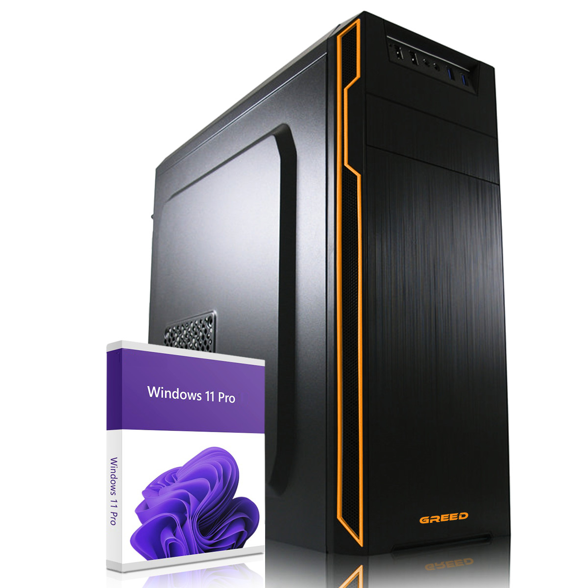 schneller WIN 11 PRO PC für Home Office Computer i5 4,0GHz 8GB RAM 512GB SSD
