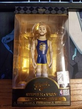 Funko 5" Stephen Curry - Warriors, Gold - NBA Premium Vinyl Figure 