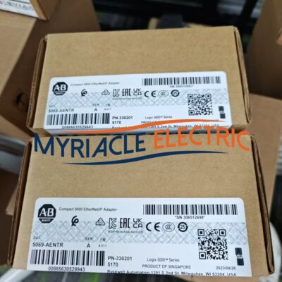 New Sealed Allen-Bradley 5069-AENTR Compact 5000 EtherNet/IP Adapter