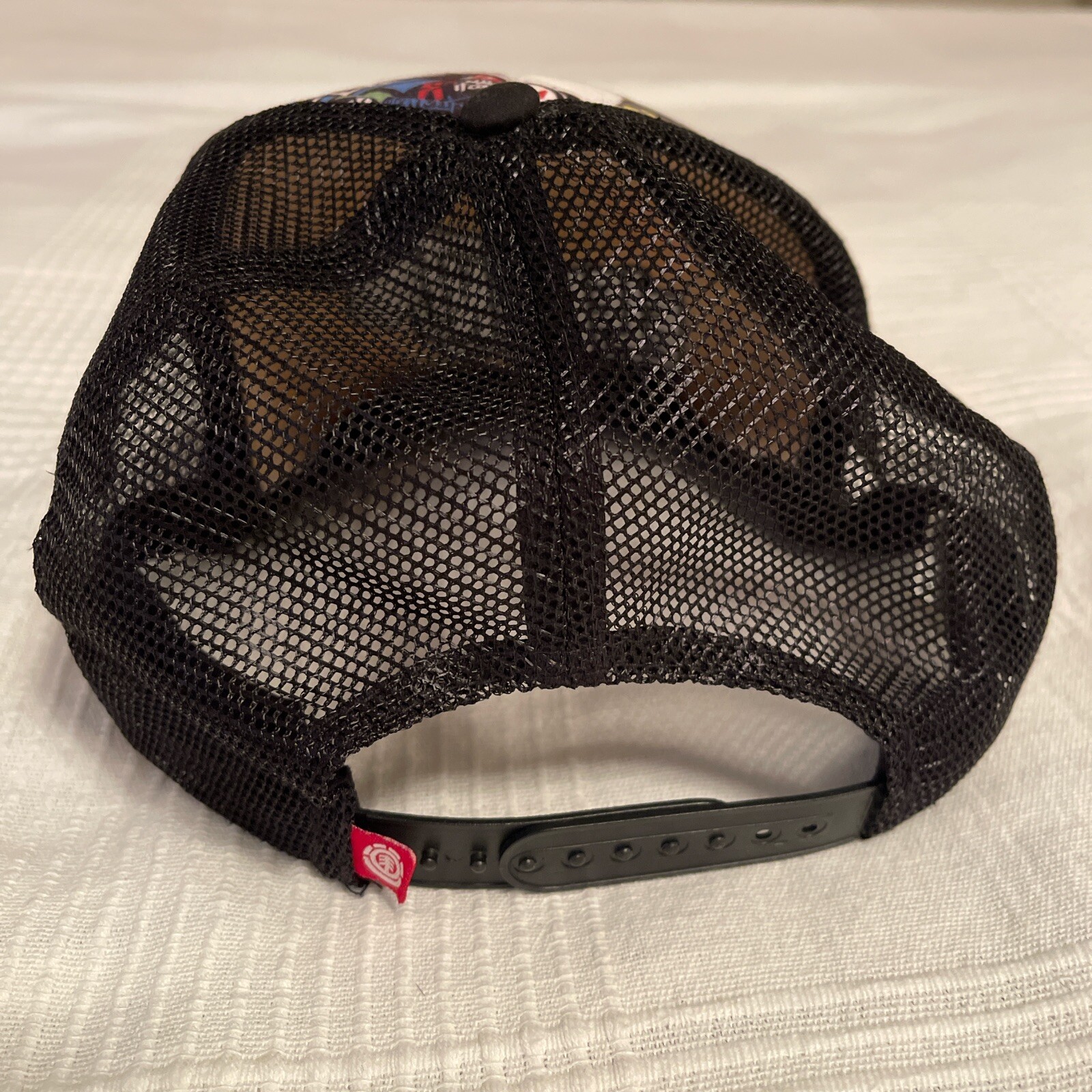Element late 2000s adjustable snapback trucker hat - image 3
