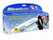 STEAMBUDDY MULTI-USE HANDHELD CLOTHES GARMENT STEAMER WITH CREASER HOME/TRAVEL 