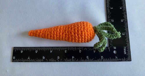 New Handmade Crochet Food Amigurumi Vegetable Set Of 3 - Picture 5 of 7