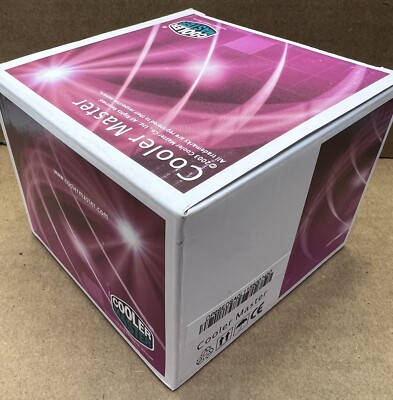 Cooler Master DP6-9EDSA-OL-GP INTEL Core i7, i5, i3 Series Heatsink Fan Assembly